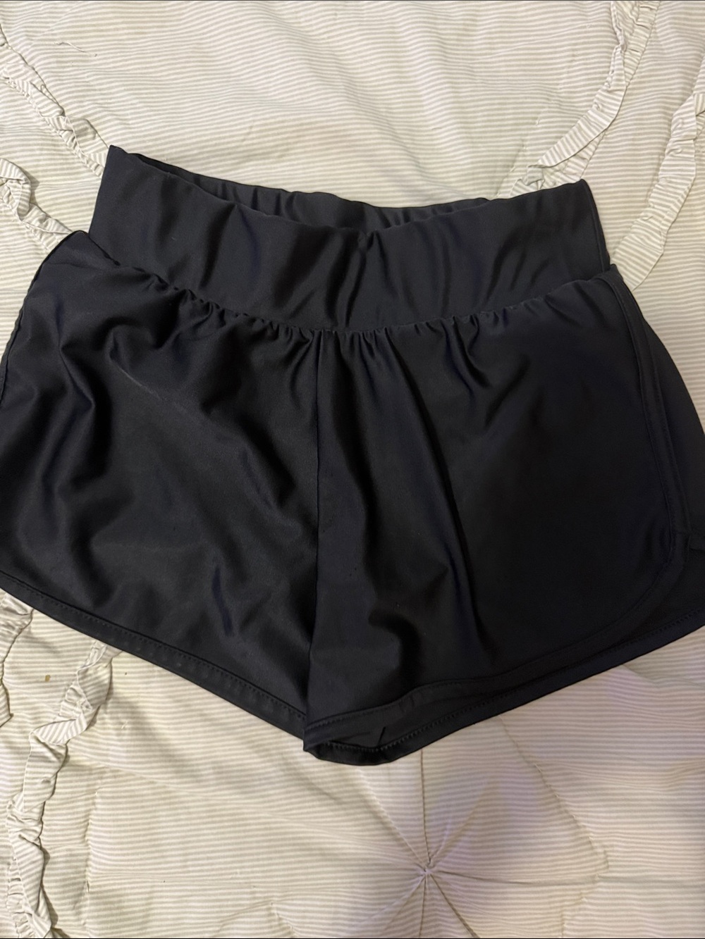 Cat & Jack Black High-Rise Athletic Shorts